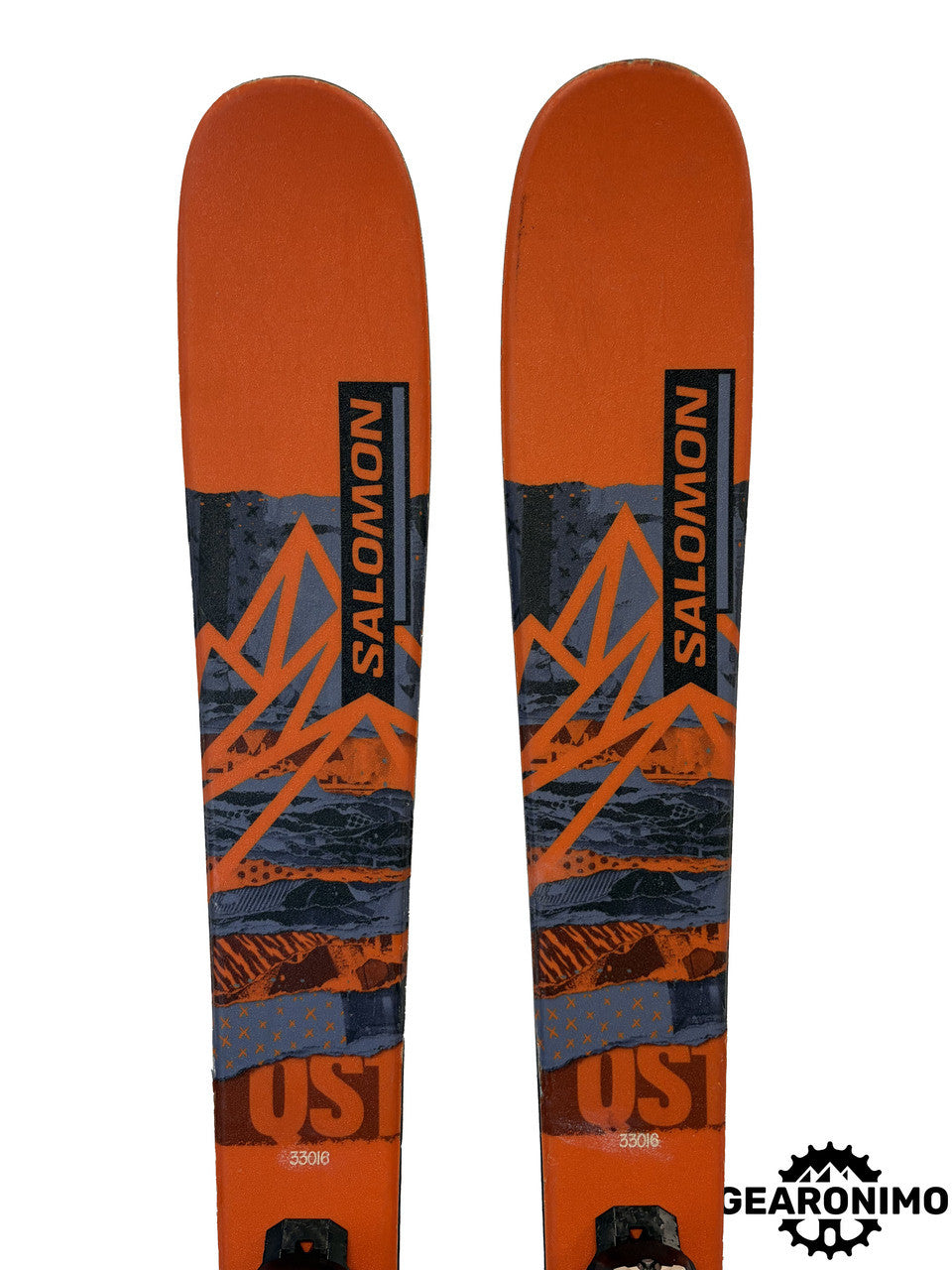 Salomon QST Spark JR Ski with Salomon L5 Binding - Multiple Sizes Available - image 3