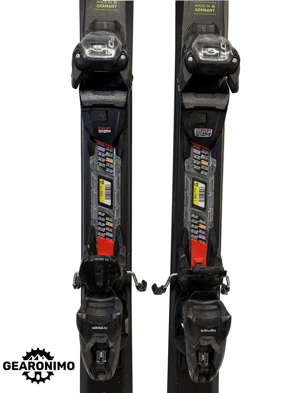 Volkl Deacon 8.0 Skis With Marker FDT 10 Bindings (Multiple Sizes) - image 4