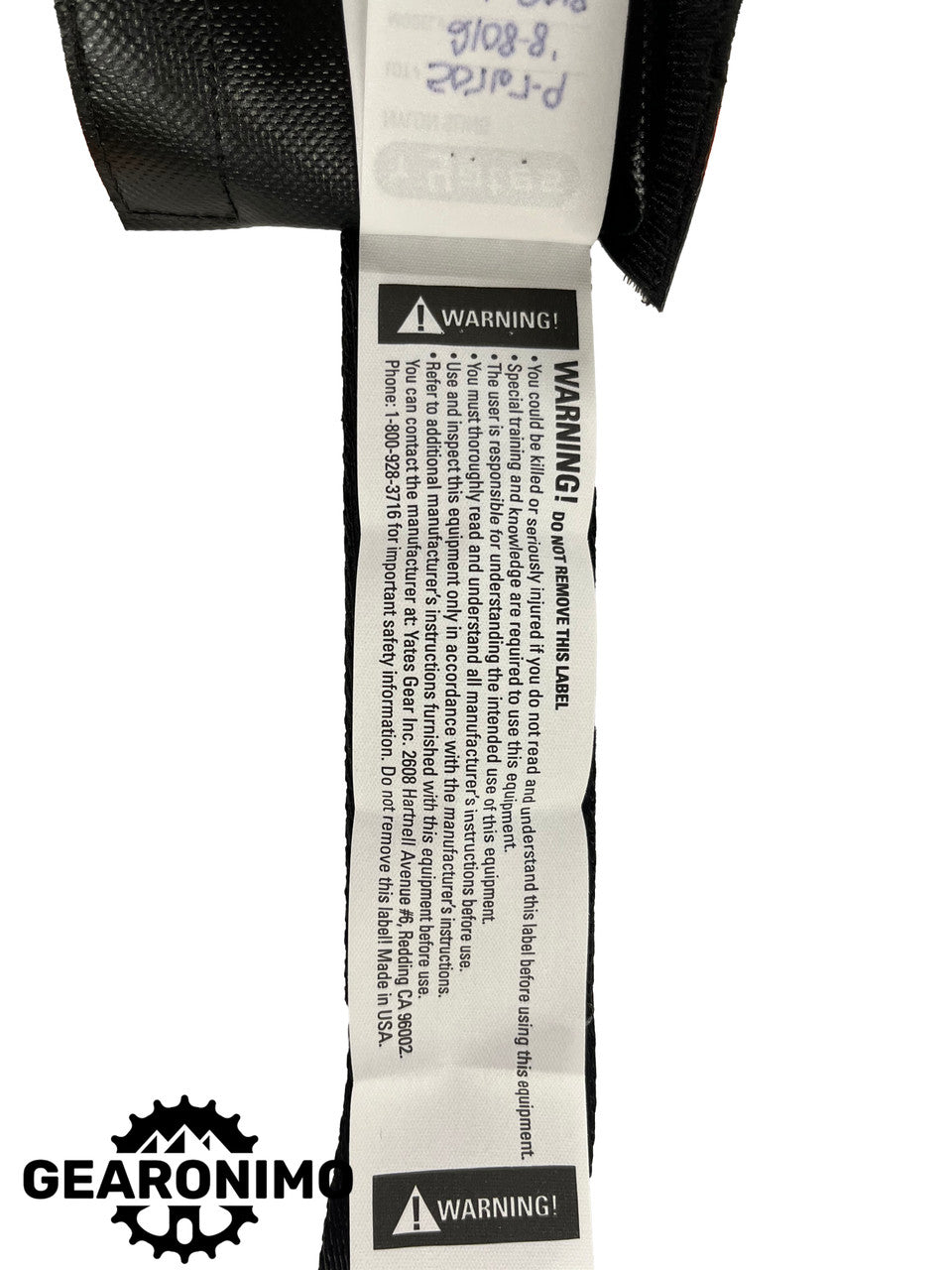 Yates NFPA Anchor Strap - 8ft - image 7