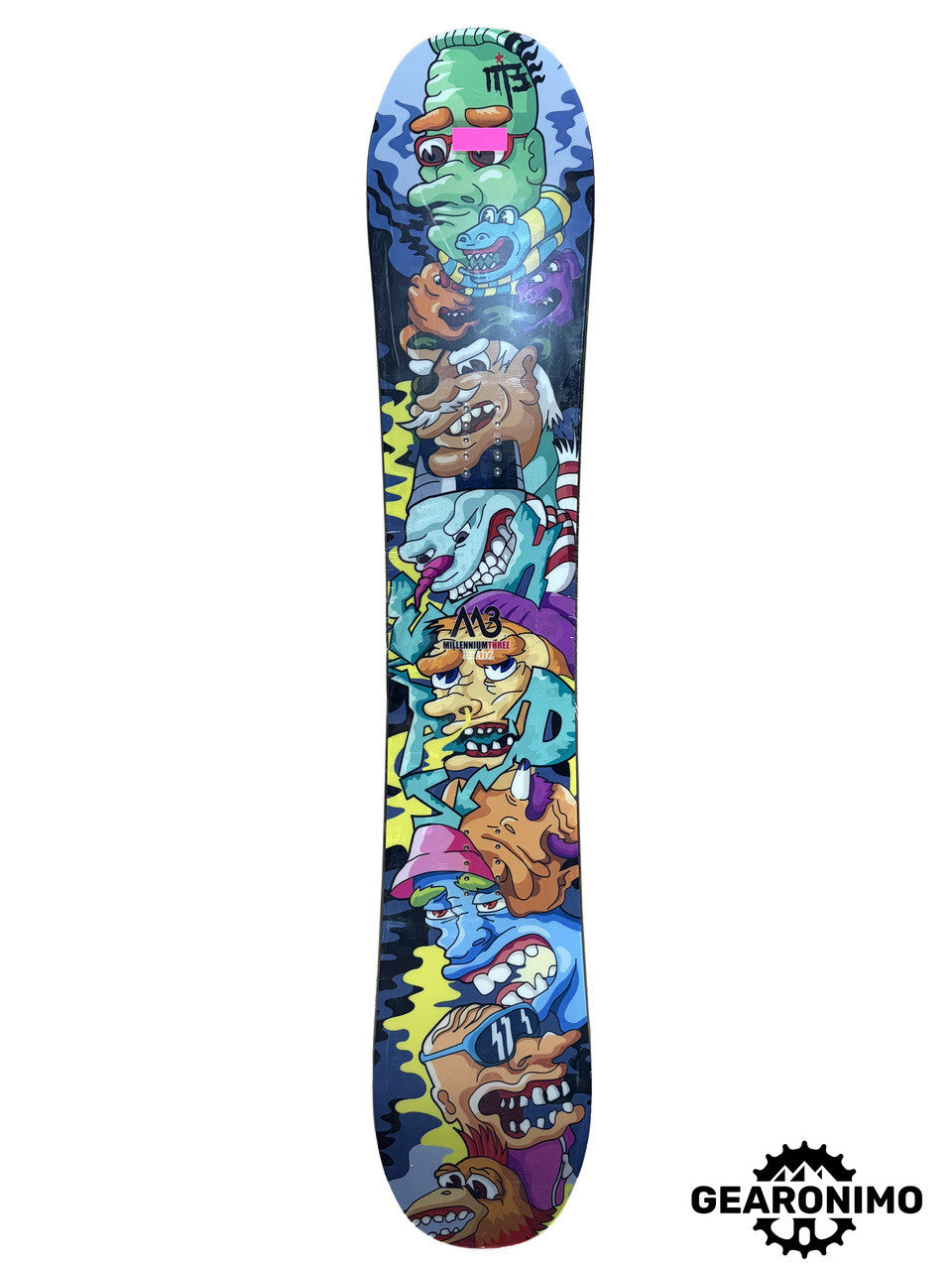 Millenium Three Headz Snowboard - 139cm or 150cm - image 3