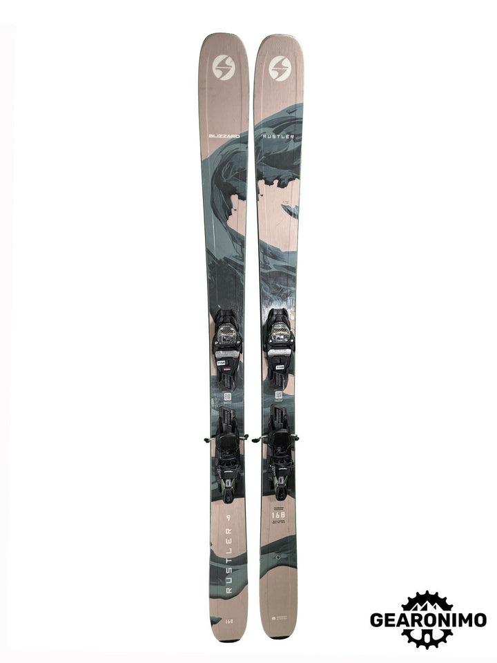 Blizzard Rustler 96 Skis (2027) With Marker TCX 11 Bindings - 168cm (B) - image 1