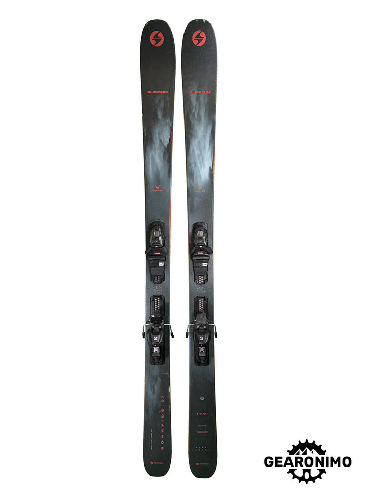 Blizzard Bonafide Ski (2025) With Salomon M 11 Bindings - 177 (A) - image 1