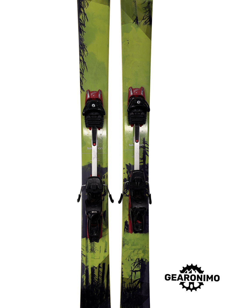 Salomon Labs with Diam Freeride Frame Bindings - 190cm - image 4