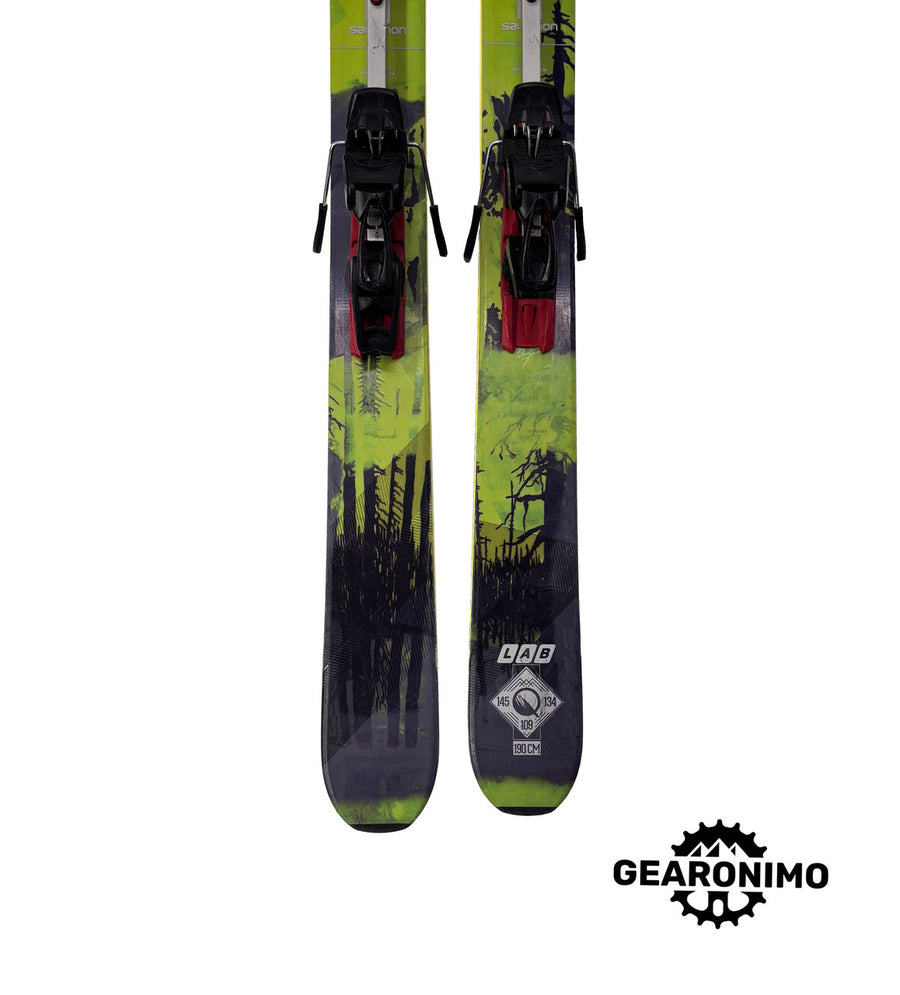 Salomon Labs with Diam Freeride Frame Bindings - 190cm - image 5