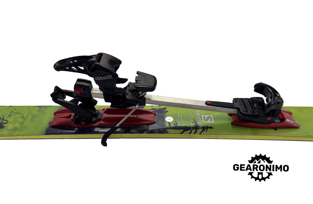 Salomon Labs with Diam Freeride Frame Bindings - 190cm - image 11