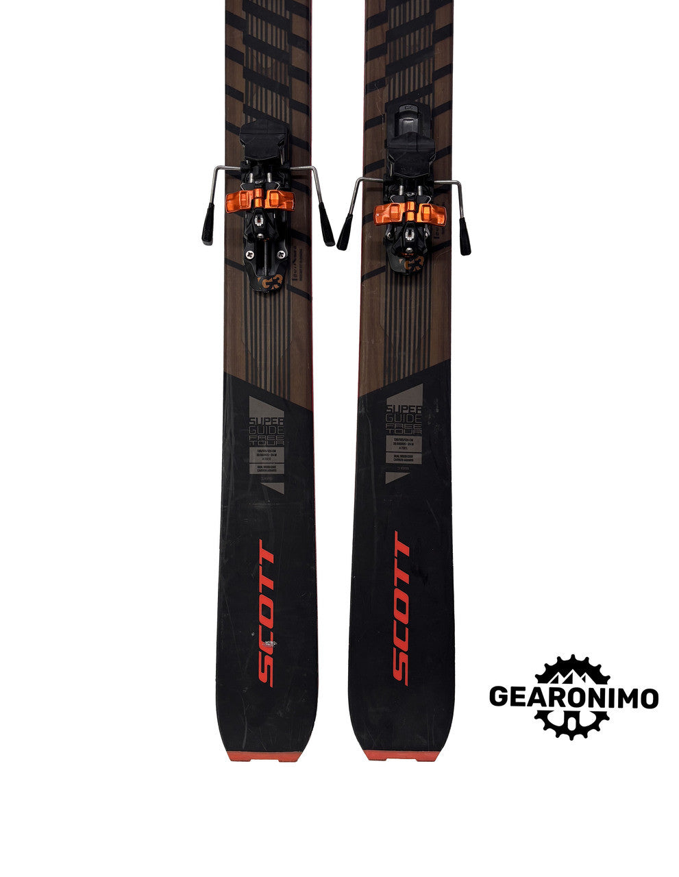 Scott Superguide Freetour 105 Skis with G3 Ion 12 Pin bindings - 183cm - image 6