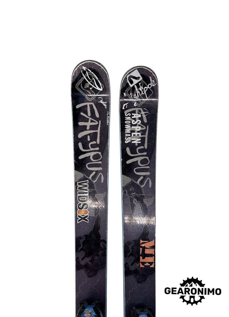Fatypus D-sender Rocker Skis with Salomon guardian 16 frame bindings - 194cm - image 3