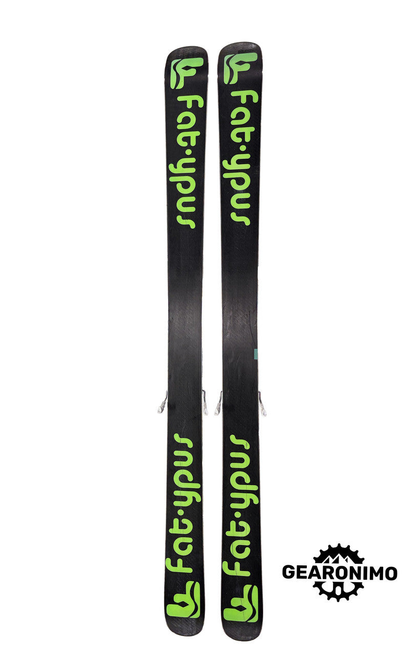 Fatypus D-sender Rocker Skis with Salomon guardian 16 frame bindings - 194cm - image 2