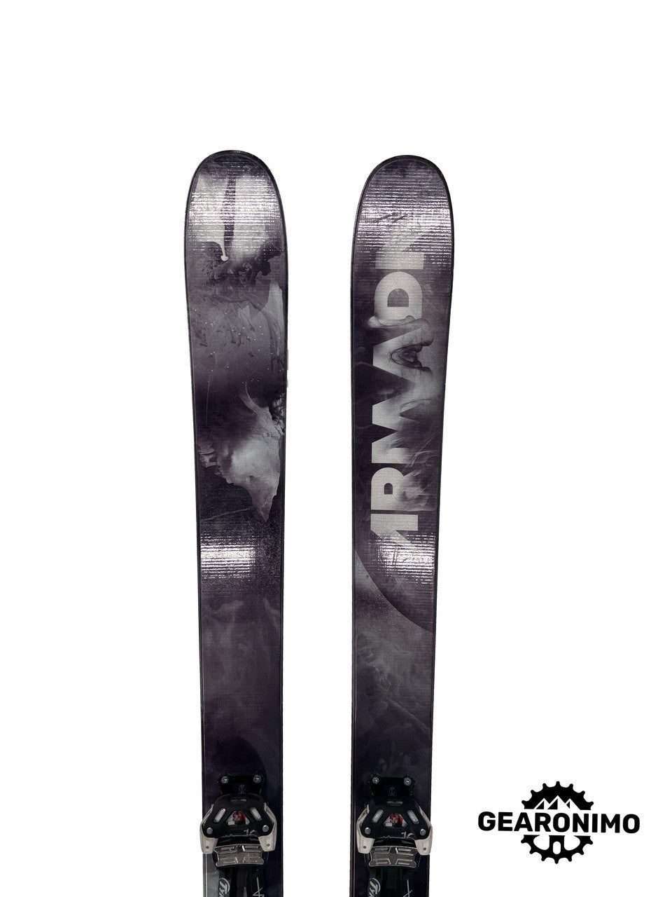 Armada Invictus 108 TI ski With Tyrola Adrenaline Frame Bindings and skins - 188cm - image 4