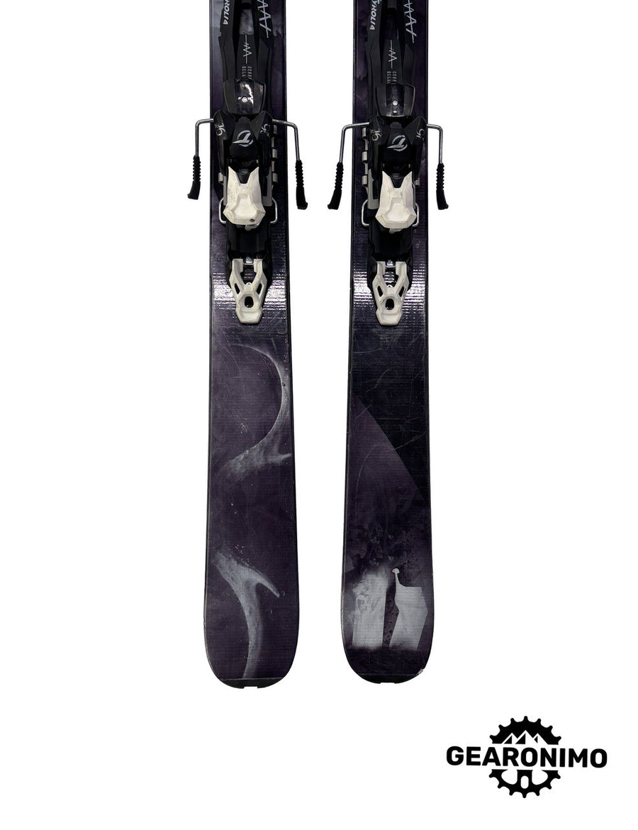 Armada Invictus 108 TI ski With Tyrola Adrenaline Frame Bindings and skins - 188cm - image 6