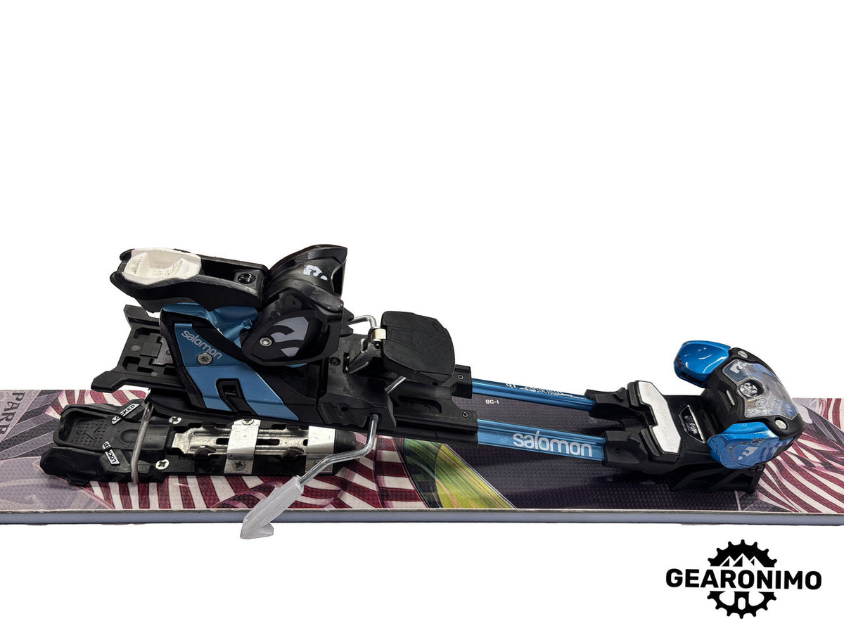 Icelandic Seeker Skis with Salomon Guardian 16 Frame Bindings - 180cm - image 12