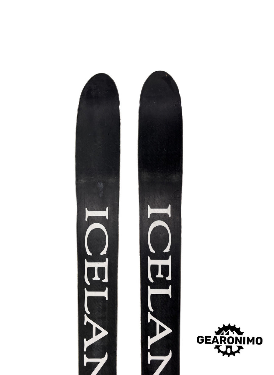 Icelandic Seeker Skis with Salomon Guardian 16 Frame Bindings - 180cm - image 8