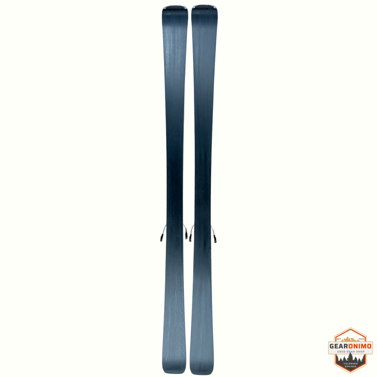 Gearonimo Sports Rossignol Experience 78 skis in dark grey with Look Xpress 11 bindings, 170 cm length