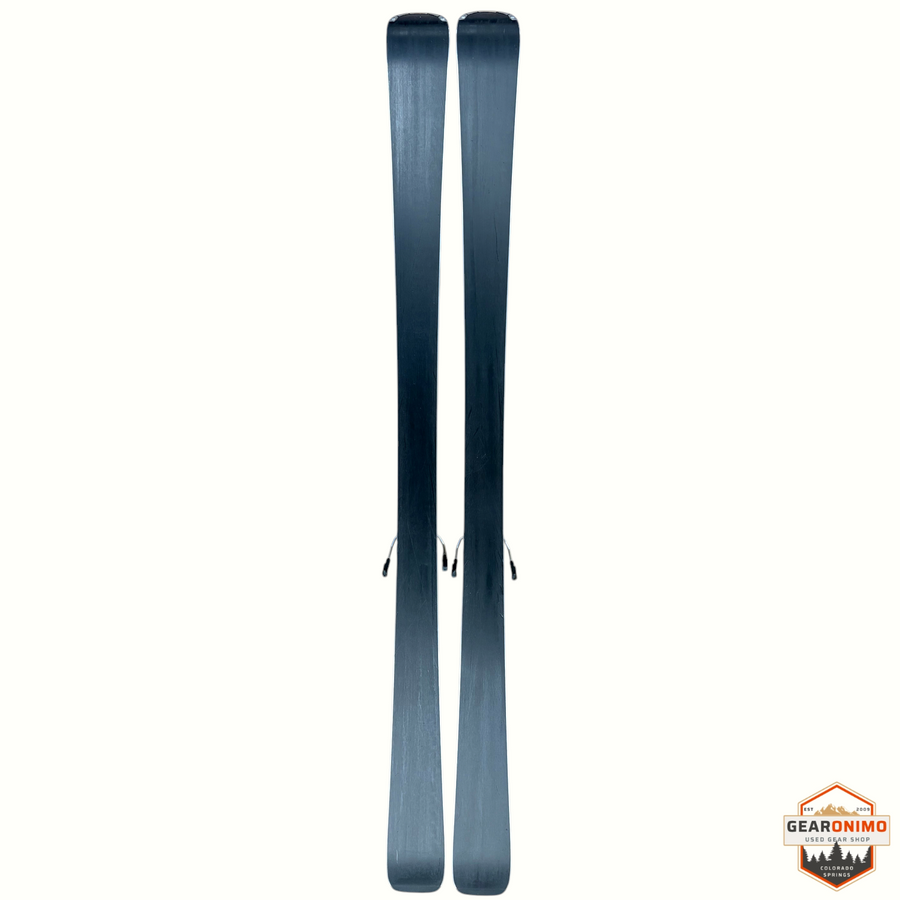 Gearonimo Sports Rossignol Experience 78 skis in dark grey with Look Xpress 11 bindings, 170 cm length