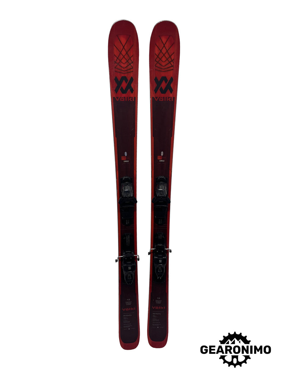 Volkl M6 Mantra  96 w/ Salomon M11 Bindings -  163cm - image 9