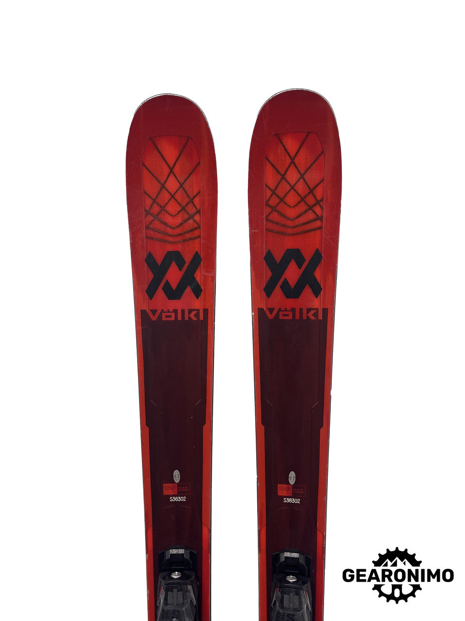 Volkl M6 Mantra  96 w/ Salomon M11 Bindings -  163cm - image 3