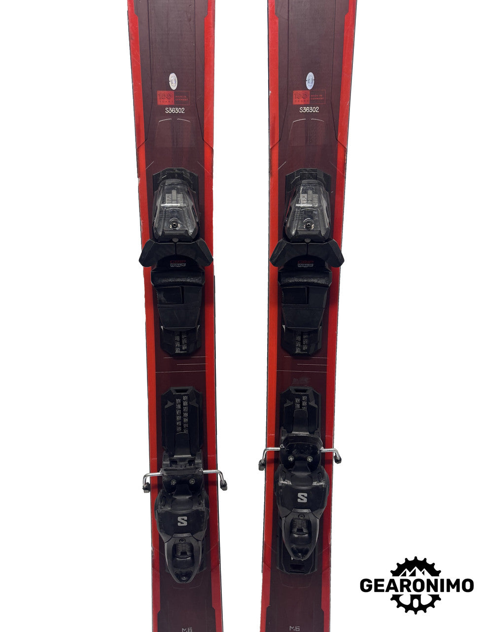 Volkl M6 Mantra  96 w/ Salomon M11 Bindings -  163cm - image 4