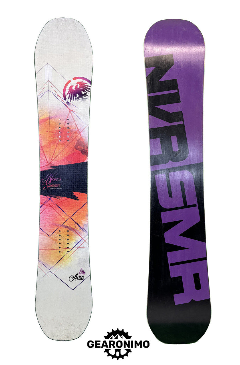 Never Summer Aura Snowboard - 152 cm (B) - image 1