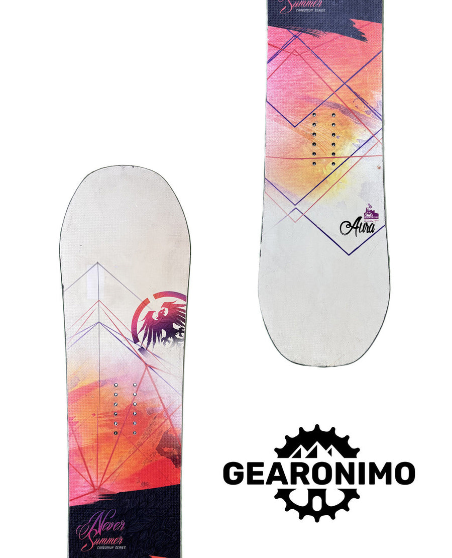 Never Summer Aura Snowboard - 152cm (A) - image 2