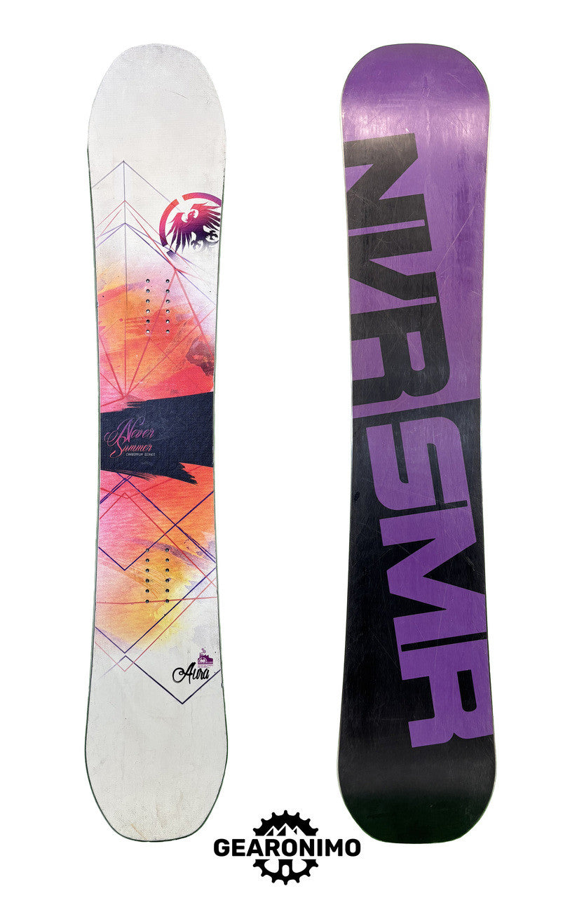 Never Summer Aura Snowboard - 155cm - image 2