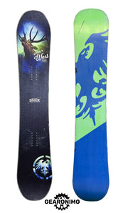 Never Summer Welcome to the West Snowboard - 154cm - image 3