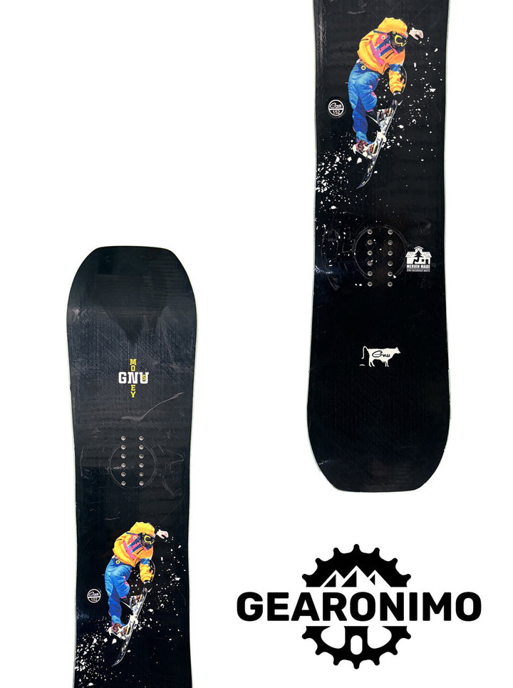 GNU Money Snowboard - 152cm or 156cm - image 1