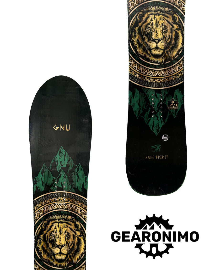GNU Free Spirit Snowboard - 153cm - image 2