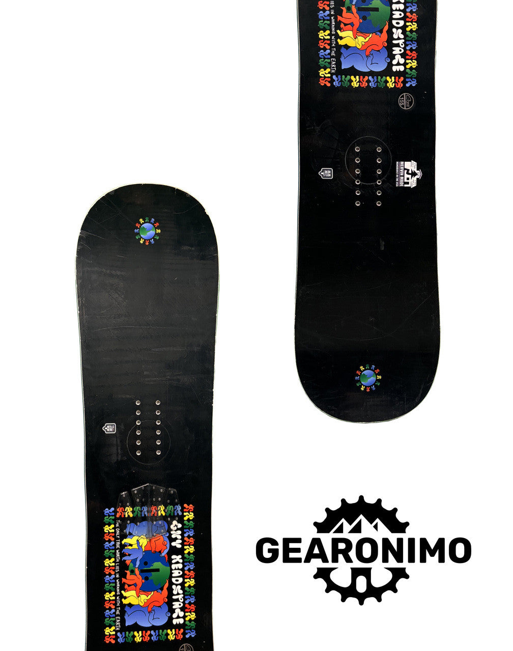 GNU Headspace Snowboard - 155cm - image 1