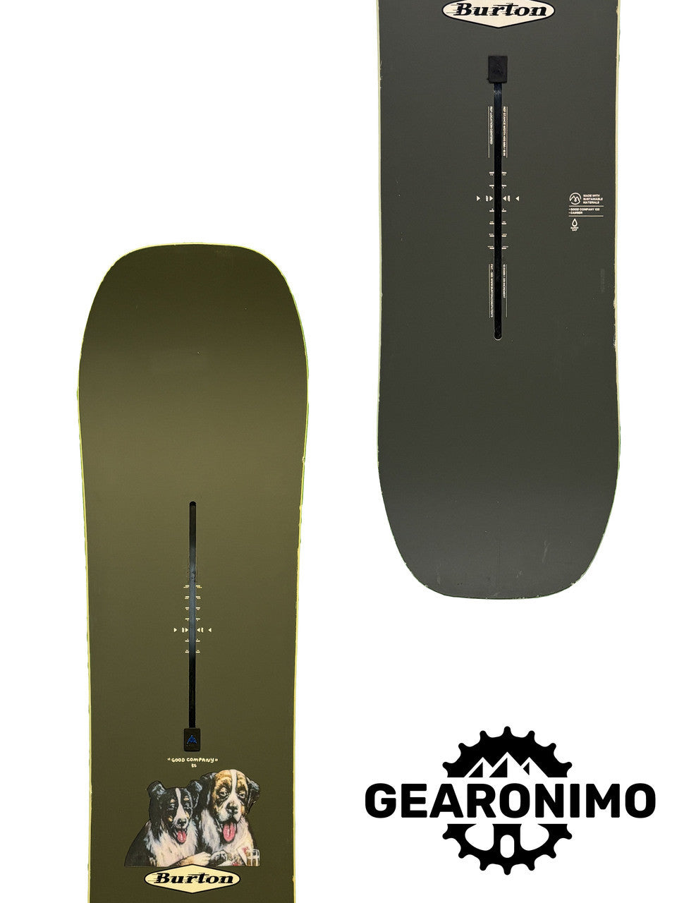 Burton Good Company Snowboard - 135cm - image 2
