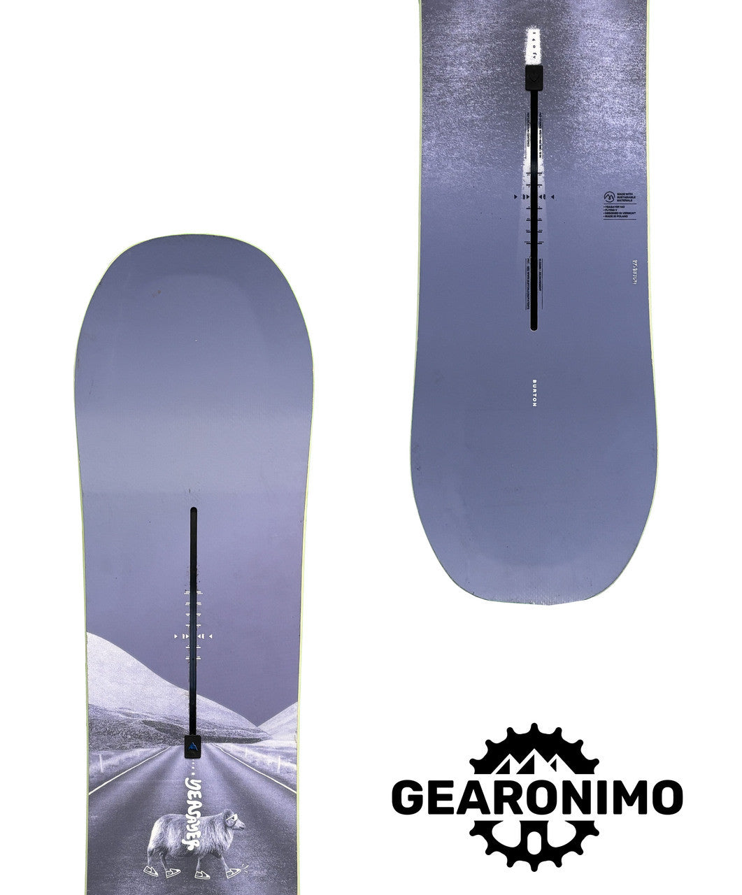 Burton Yeasayer Flying V Snowboard - 140cm - image 2