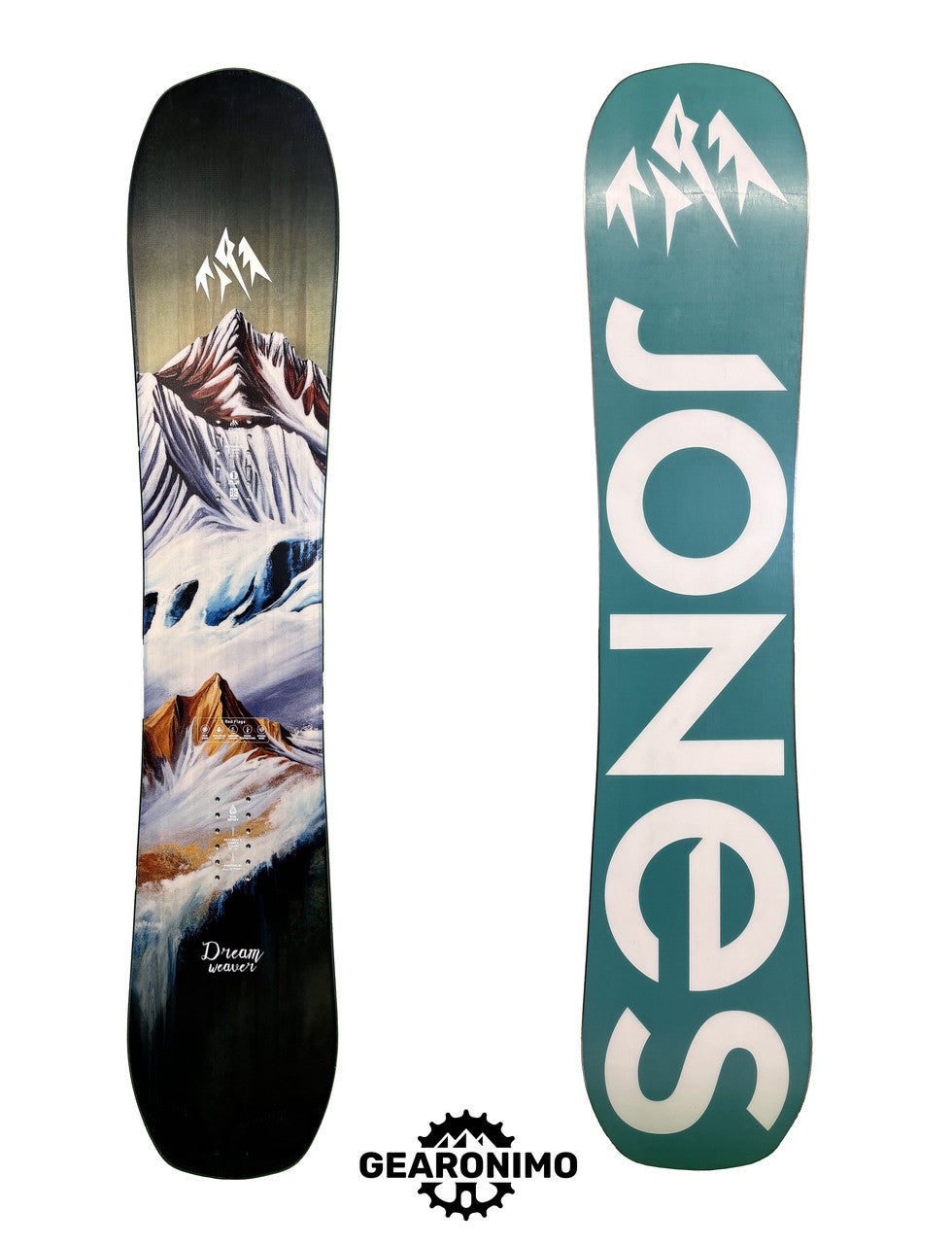 Jones Dream Weaver Snowboard - 139cm - image 1