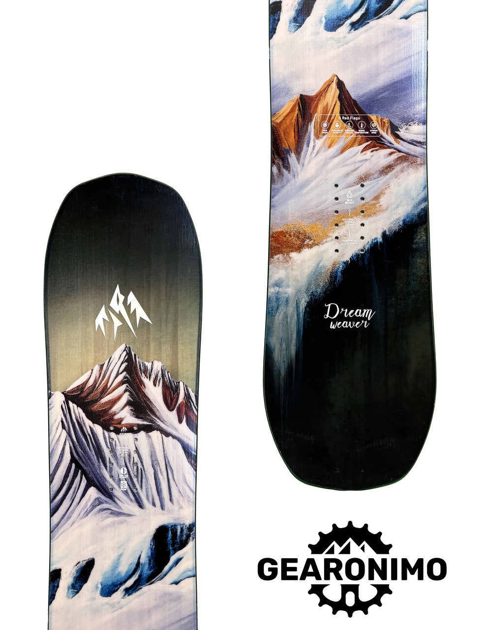 Jones Dream Weaver Snowboard - 139cm - image 2