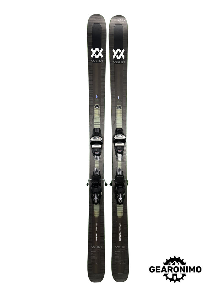 Volkl Mantra 102 Skis With Marker Griffon 13 Bindings - 184cm - image 1
