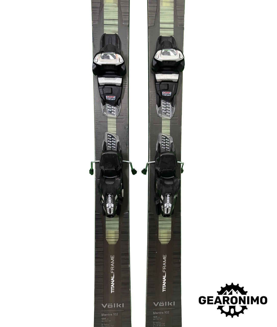 Volkl Mantra 102 Skis With Marker Griffon 13 Bindings - 184cm - image 3