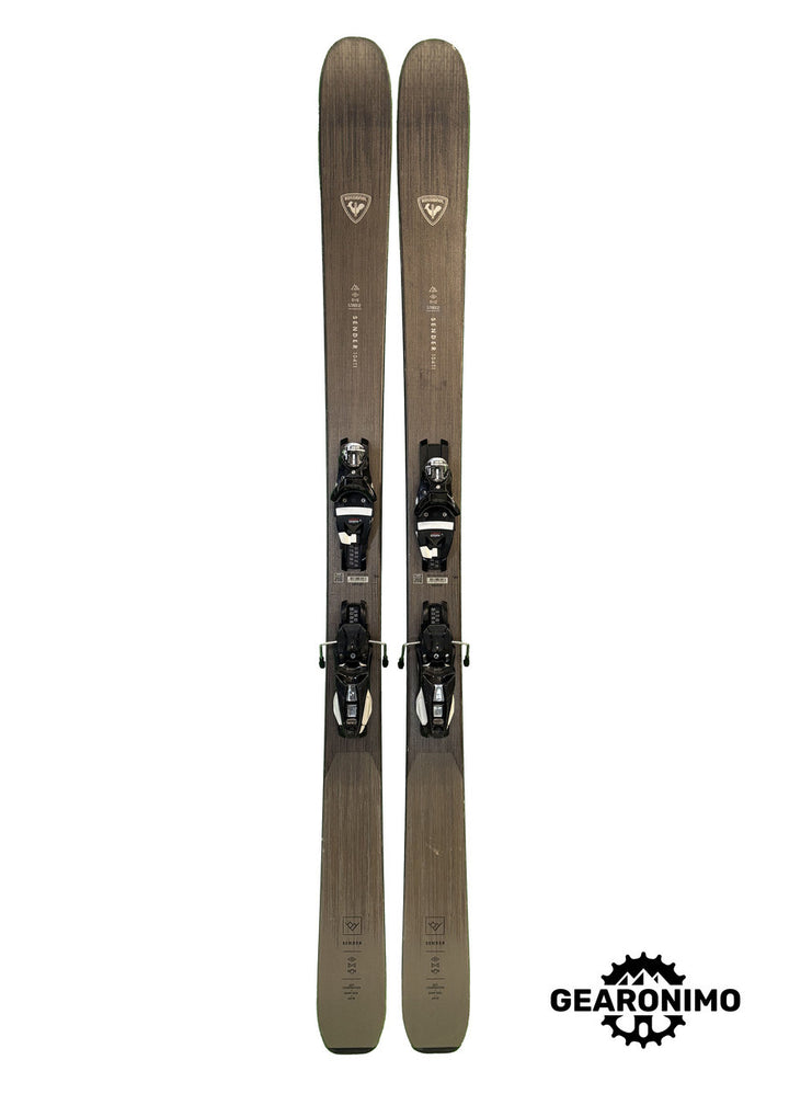Rossignol Sender 104 Ti Skis with Look NX12 Bindings - 186cm - image 1