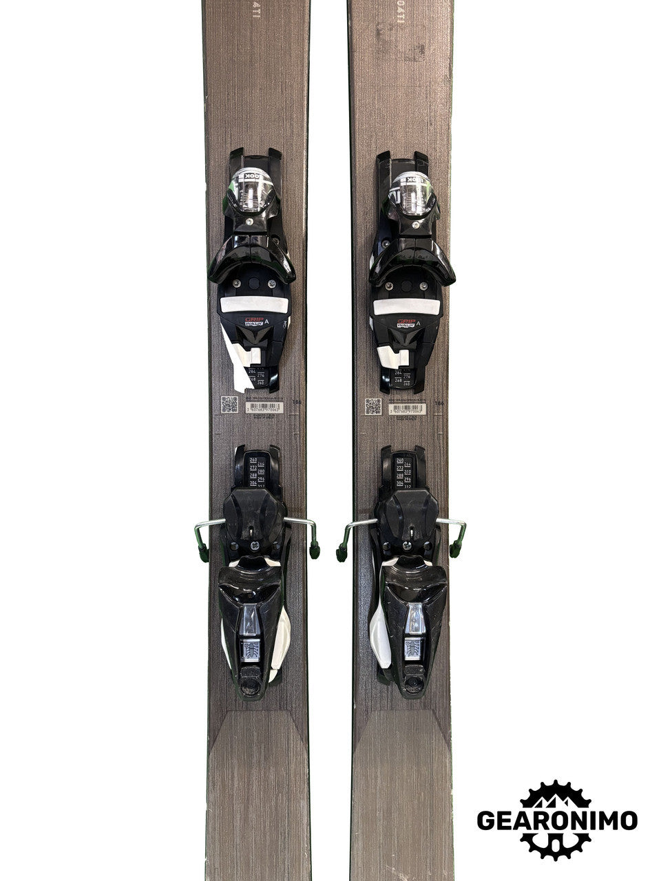 Rossignol Sender 104 Ti Skis with Look NX12 Bindings - 186cm - image 3
