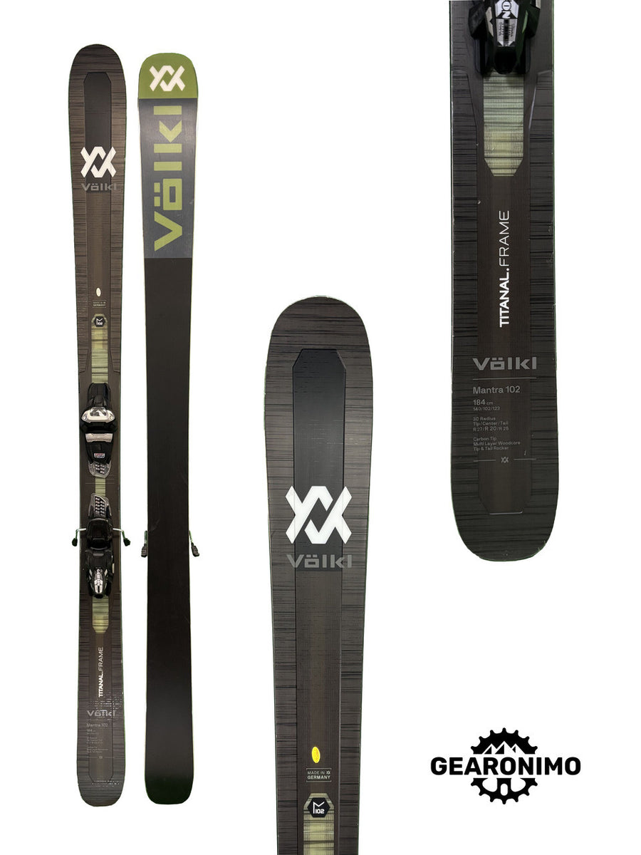 Volkl Mantra 102 Skis With Marker Griffon 13 Bindings - 184cm - image 4