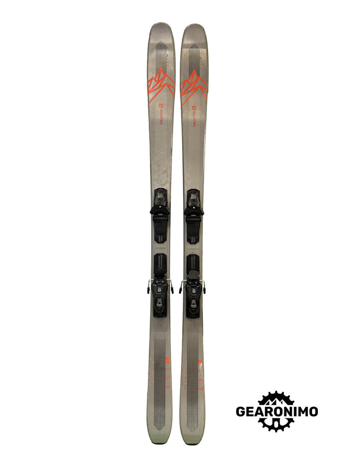 Salomon QST 85 Skis with Salomon M11 Bindings - 185cm - image 1