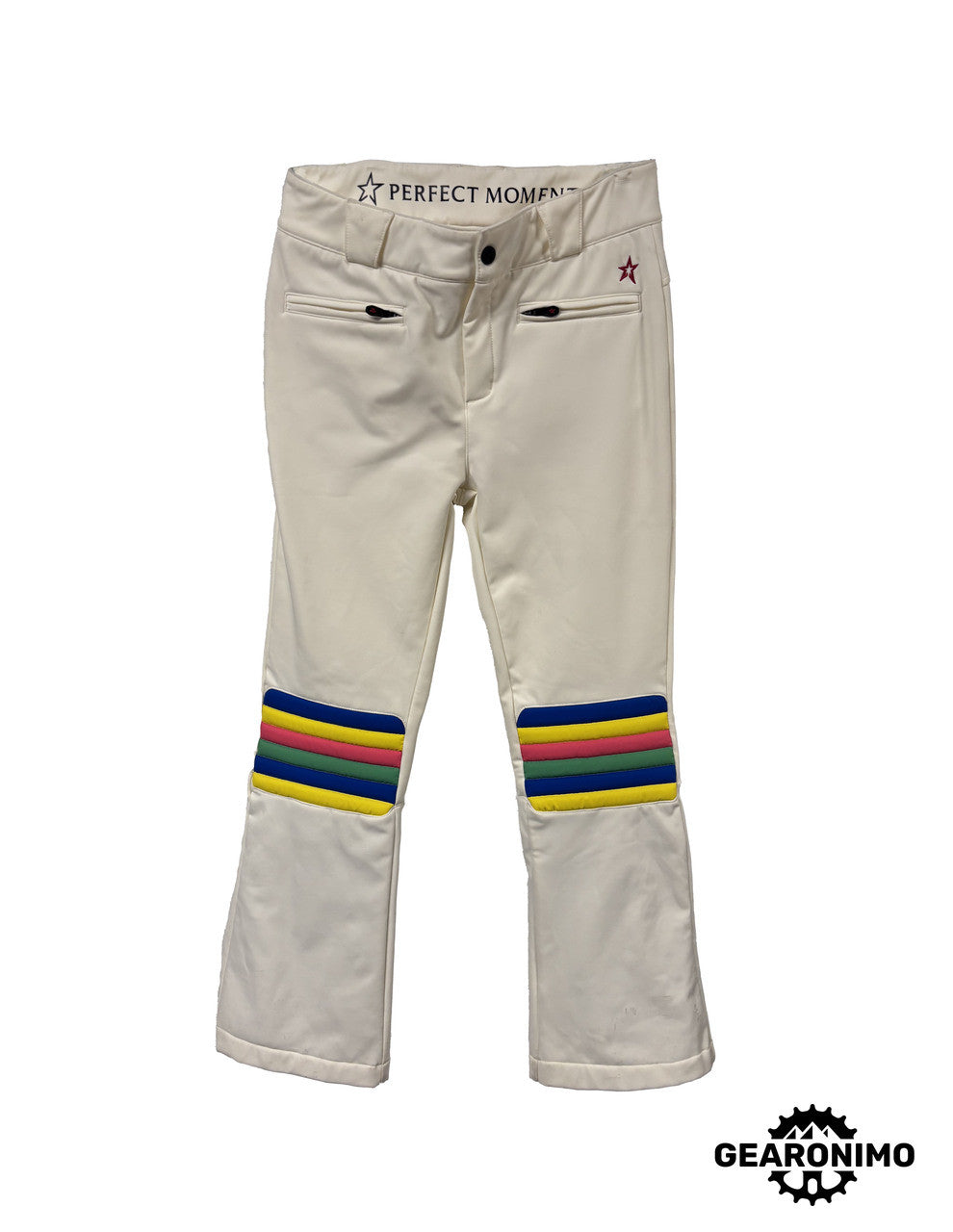 Perfect Moment Rainbow Aurora Flair Ski Pants - Sz Youth 14 - image 2