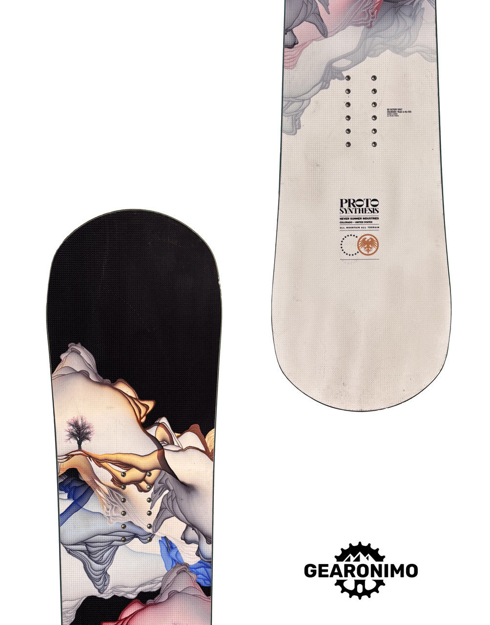 Never Summer Protosynthesis 2023 Snowboard - 139cm - image 2