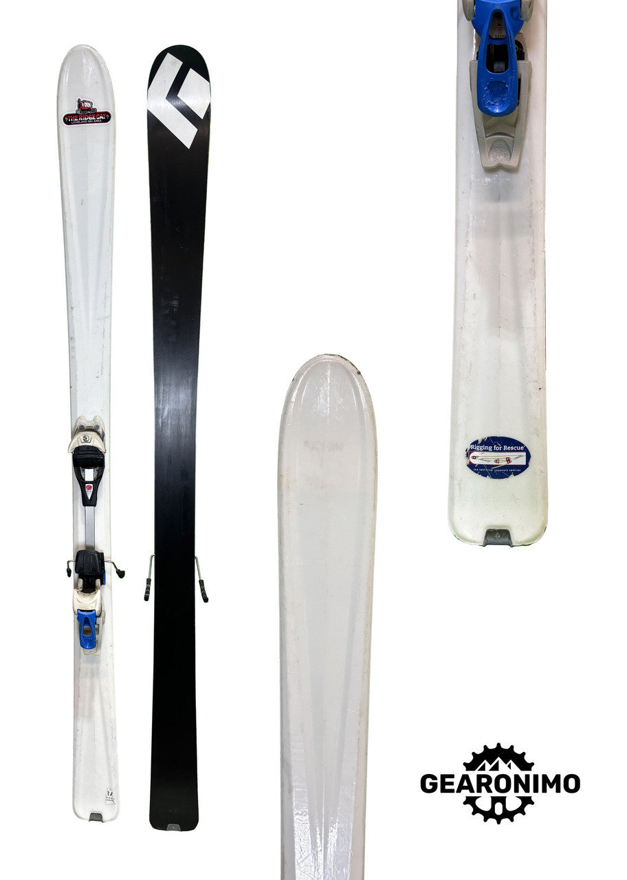 Black Diamond Backcountry Skis With Eagle 12 Frame Bindings - 175cm - image 4