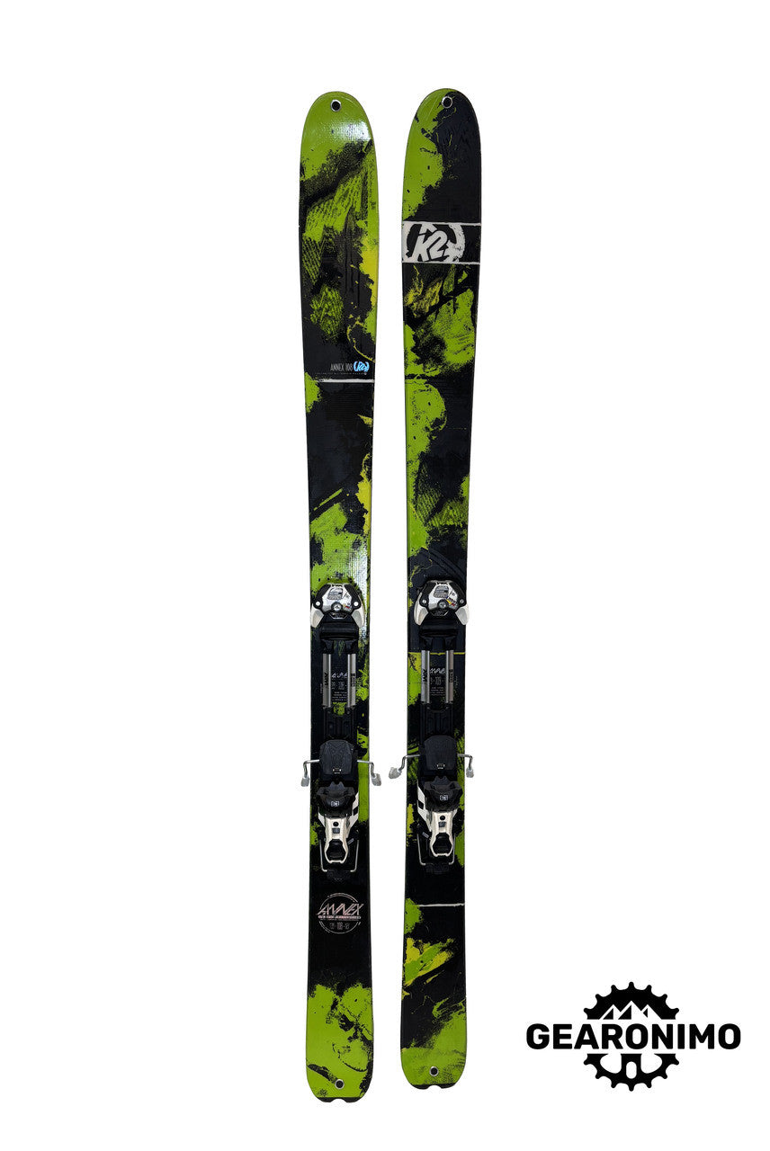 K2 Annex 108 Skis With Look XM 13 Frame Bindings - 177cm - image 1