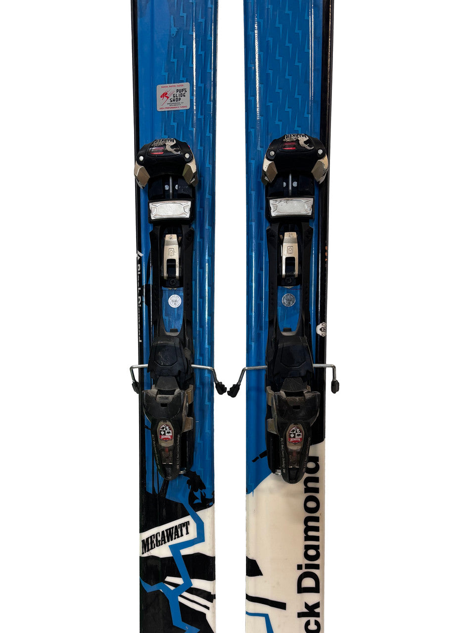 Black Diamond Megawatt 125 Skis with Marker Duke 16 Frame Bindings - 188cm - image 3