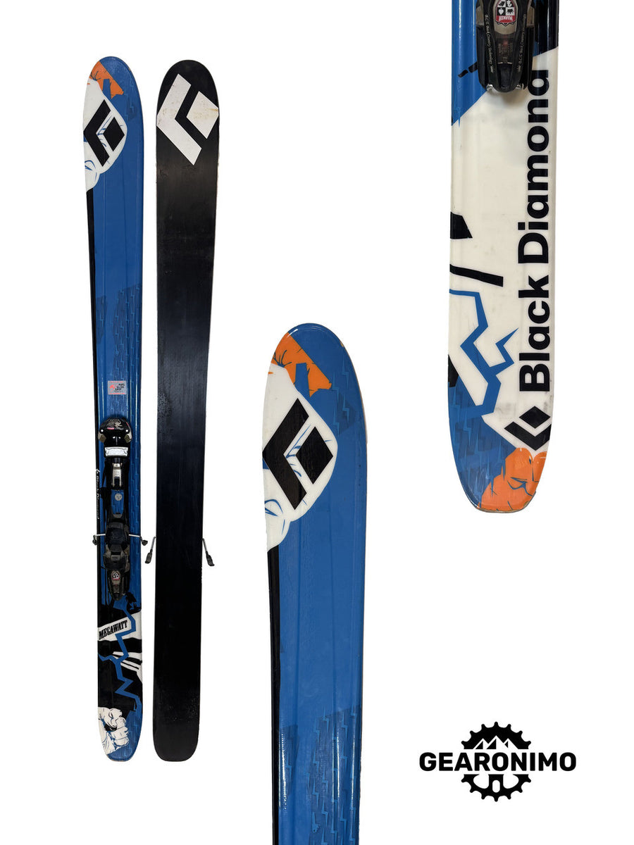 Black Diamond Megawatt 125 Skis with Marker Duke 16 Frame Bindings - 188cm - image 5
