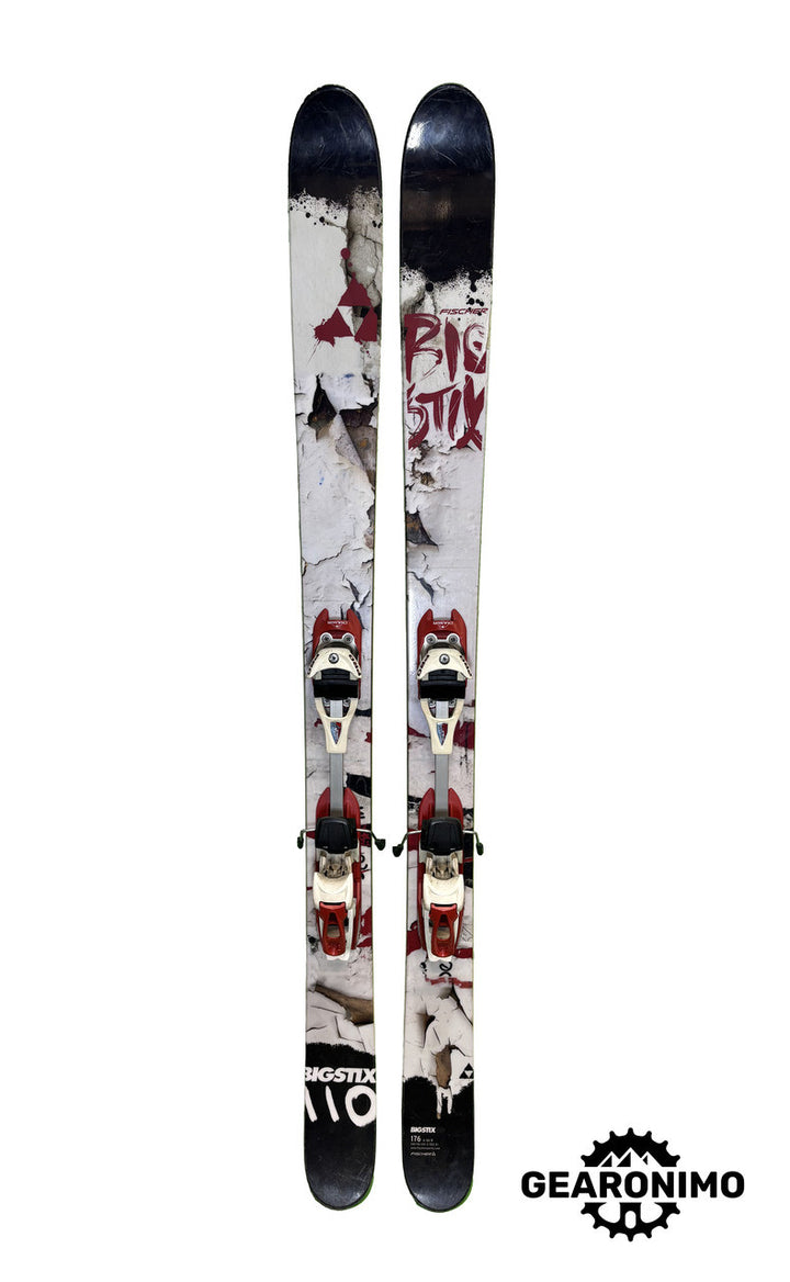 Fischer BIGSTIX 110 Skis With Diamir Freeride Pro Frame Bindings - 176cm - image 1