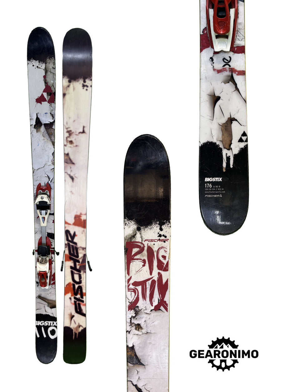 Fischer BIGSTIX 110 Skis With Diamir Freeride Pro Frame Bindings - 176cm - image 5
