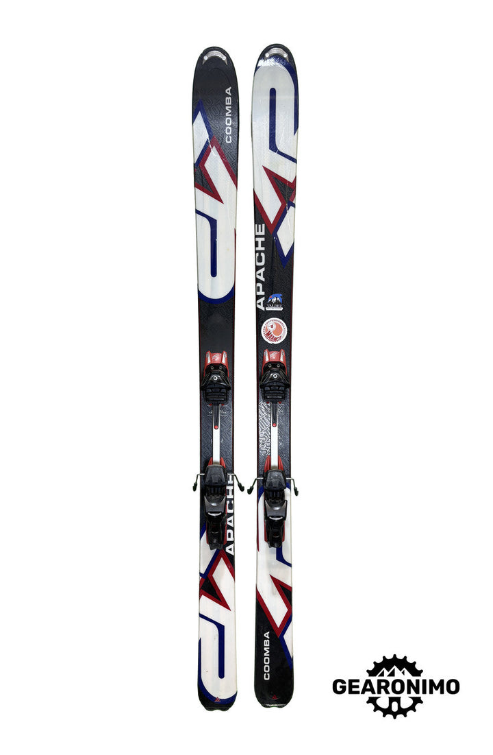 K2 Coomba Apache Skis With Diamir PTC Freeride Pluse Frame bindings - 188cm - image 1
