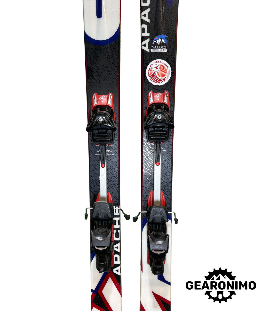 K2 Coomba Apache Skis With Diamir PTC Freeride Pluse Frame bindings - 188cm - image 3