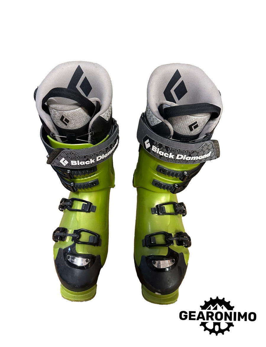 Black Diamond Factor 110 ski boots - sz 10 Mens - image 3