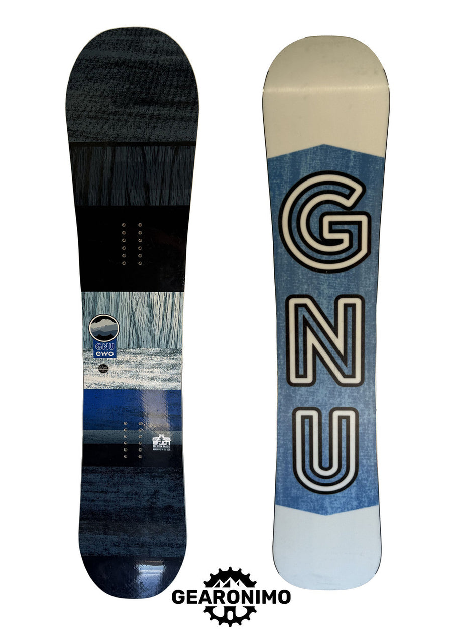 GNU 2122 GWO Snowboard - 156w cm - image 1